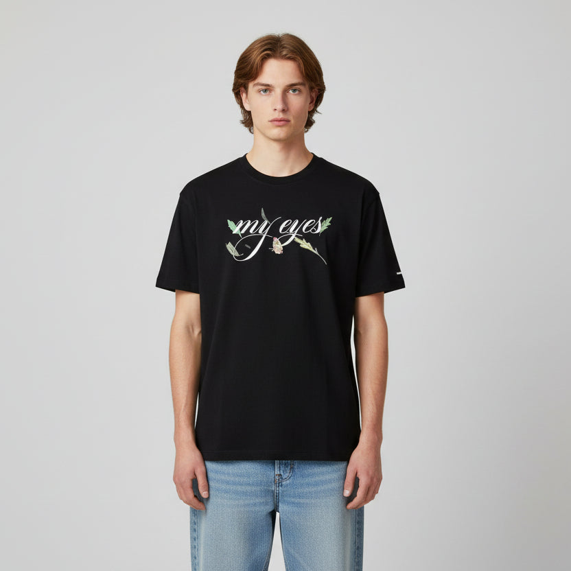 Hidden Hero Eyes on Me Graphic T-Shirt Black