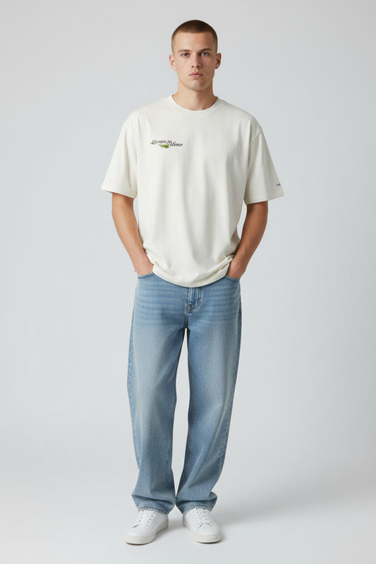 Hidden Hero Bloom in Silence Graphic T-Shirt - Off White