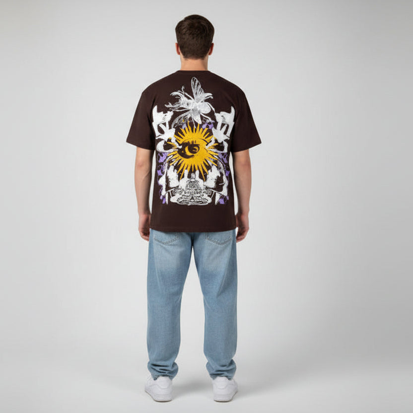 Hidden Hero Rhythms Past Graphic T-Shirt – Coffee