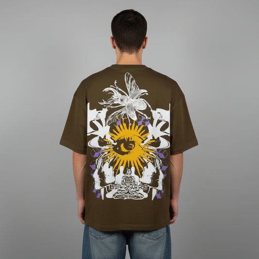 Hidden Hero Rhythms Past Graphic T-Shirt – Khaki