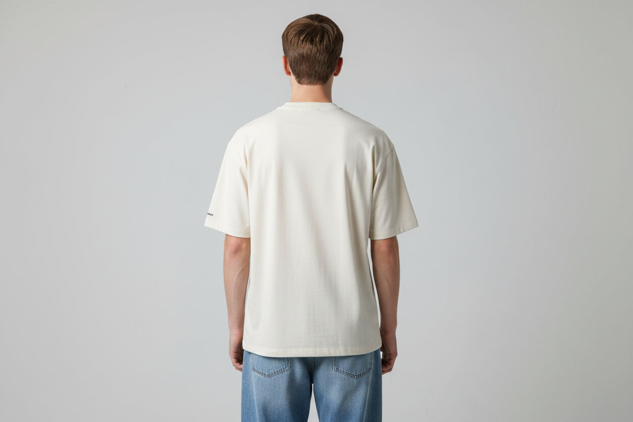 Hidden Hero Wanted Graphic T-shirt - Off White